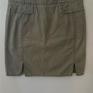 Eddie Bauer Olive Green Women's Skirt